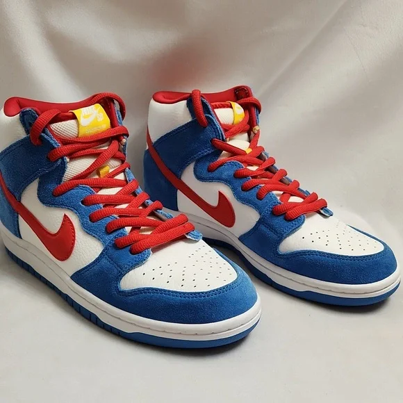 Nike SB Dunk High Pro Doraemon Hightop Sneakers (M Size 7.5)